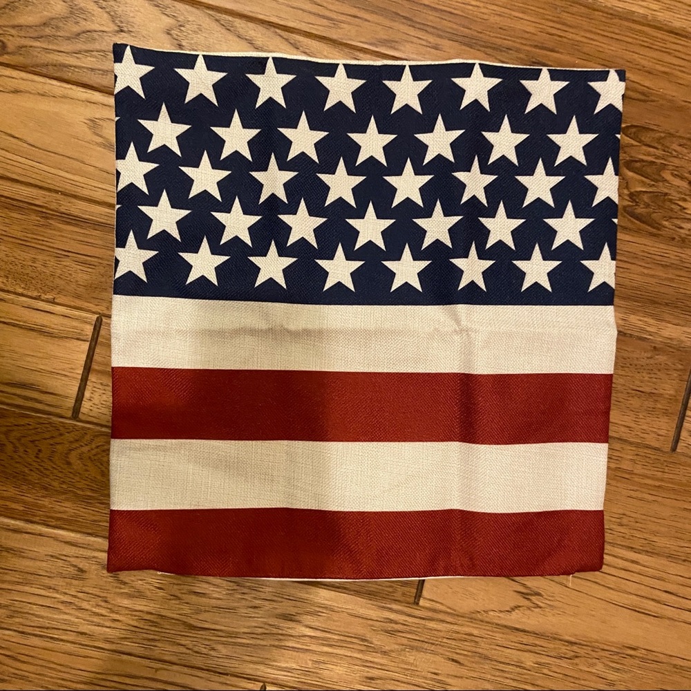 American Flag Pillowcase